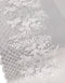 Beaded Border Lace - (Off White)